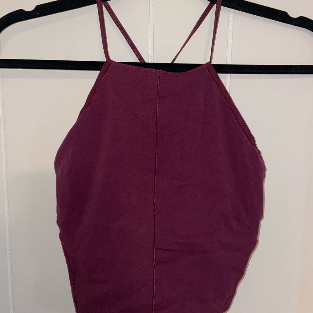 Nike Garnet Sports Bra Top